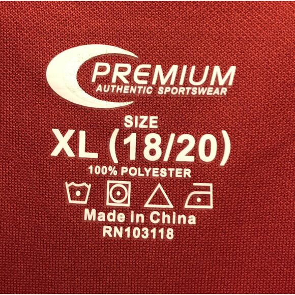 XL (18-20) Premium High Moisture Wicking Polo Golf Shirt NWT Boys Short Sleeve - Picture 4 of 9